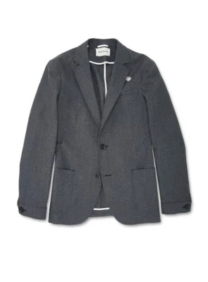 Oliver Spencer Theobald Jacket in Mawson Charcoal, size 42 - BNWT, RRP £395 - Image 1 of 4