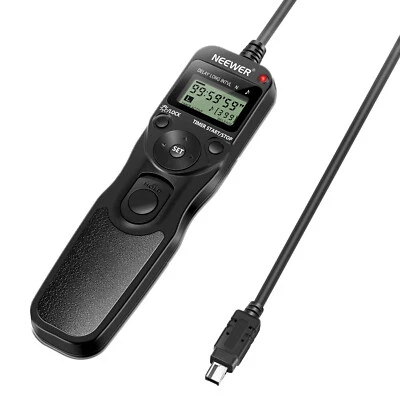 Neewer Digital Timer Remote (Replace MC-DC2) for Nikon D90 D5000 D5200 D7100 D4 - Image 1 of 4