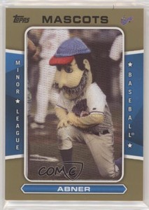 2013 Topps Pro Debut Mascot Patch Gold /50 Abner #MAS-A Patch