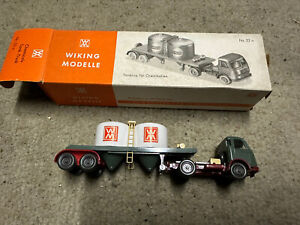 Wiking me 53 chemicals tank truck for model railway 