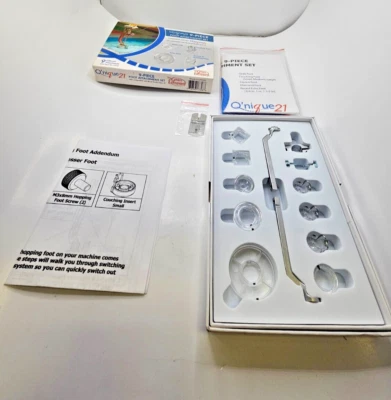 The Grace Company Q'Nique 21 9-Piece Foot Attachment fits Block RockiT Titan 21 - Image 1 of 4