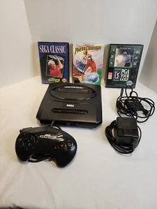 Consola Sega Genesis Modelo 2 - Especial de Golf - 3 Juegos Incluidos - Probado y Funciona - Imagen 1 de 12