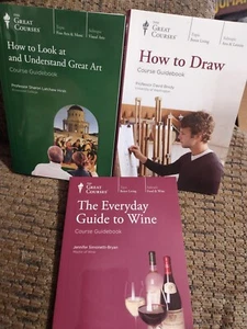 The Great Courses Guide To Wine Understand Art How To Draw Course Guidebooks - Imagen 1 de 12