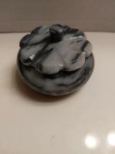 MINI ABGEDECKTES WASCHTISCHGLAS, MARMOR - Bild 1 von 3