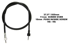 458348 Speedo Cable for Yamaha DT50/80MX, DT100/125/175/250/400, SR125/XT500/550 - Picture 1 of 1
