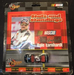 Dale Earnhardt Stats & Standings Booklet & Car - Picture 1 of 2