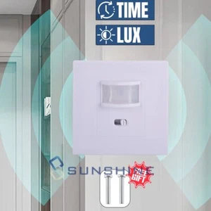 Interruptor automático de sensor de movimiento infrarrojo PIR para luz LED interior exterior 220V - Imagen 1 de 17