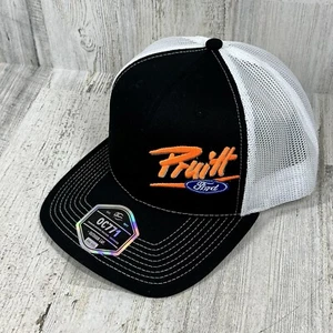 Pruitt FORD Embroidered SnapBack Mesh Hat Cap - Burkburnett, Texas Outdoor Cap - Picture 1 of 8