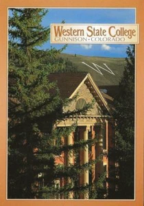 Postcard Colorado Gunnison Western State College (Western Colorado Univ) MINT - Picture 1 of 1