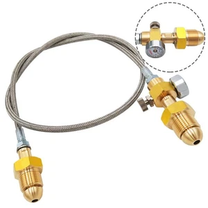 Connecting Hose Stainless Steel High Pressure Parts Replacement 2000 Psi - Photo 1/12