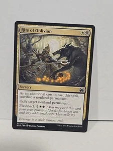Rite of Oblivion Innistrad: Midnight Hunt Regular - Picture 1 of 2