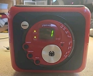 Reproductor de CD Lexibook Limited Spiderman carga superior y sintonizador Am/fm - Imagen 1 de 7