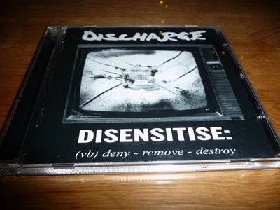 CD  Discharge   Disensitise  /   UK Anarcho Punk - Image 1 of 3