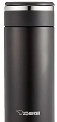 Caneca a vácuo Zojirushi SM-JE36 aço inoxidável | 12 oz cinza ardósia (SM-JE36-HM) NOVA - Imagem 1 de 4
