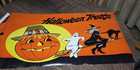 Brach’s Halloween Candy Banner  1977 Trick or Treat Ad 41" by 24"