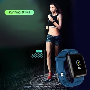 `D13 Smart Watch Waterproof Sports Fitness Bracelet Health Heart Rate Moni - Zdjęcie 1 z 11