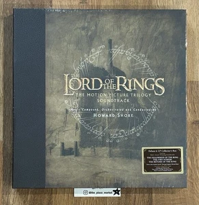 Lord of the Rings movie Trilogy soundtrack vinyl Box Set /2000 Howard Shore NEW - Imagen 1 de 3