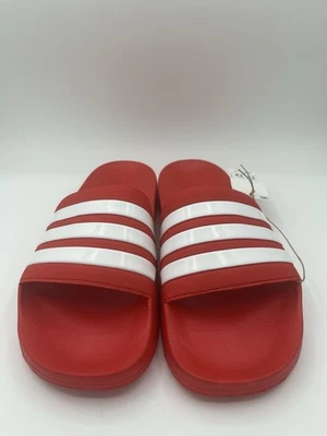 Adidas Unisex Adilette Shower Slide Red GZ5923 Men Size 12 Women 13 New With Tag - Image 1 of 4