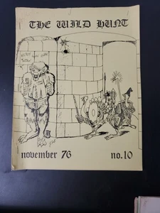 The Wild Hunt #10 November 1976 RPG Fanzine APA dungeons & Dragons Ultra Rare - Photo 1 sur 5