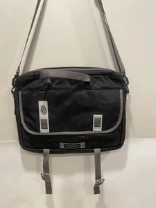 Timbuk2 Shift Messenger Laptop Bag Crossbody Shoulder Black Gray Bicycle 16" - Picture 1 of 10