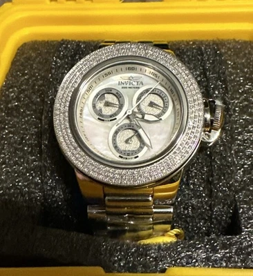 Женские часы Invicta Subaqua Sea Dragon 42 мм серебро 0,93 карата 222 бриллианта 28371 - Изображение 1 из 4