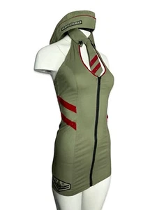 Raro Servicio de Labios Sexy Halloween Soldado Ejército Fetiche Gótico Uniforme Vestido Militar - Imagen 1 de 8