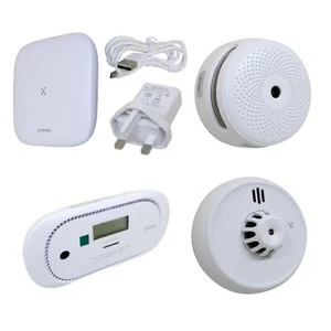 X-Sense ProConnected Smoke Heat or CO Detectors WiFi Alerts Battery Operated - Picture 1 of 49
