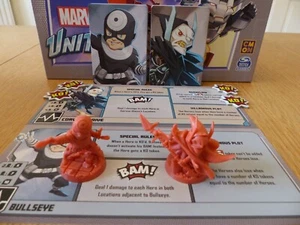 Marvel United: Bullseye & Corvus Glaive Kickstarter Exclusive Villains - Imagen 1 de 7