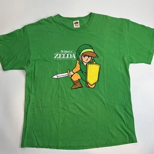 Vintage The Legend of Zelda 2003 Men's Graphic T-Shirt Size XL Video Game Y2K - Picture 1 of 7