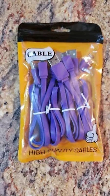 Micro USB Charging Cable 4 Pack - 2.5ft - Image 1 of 3