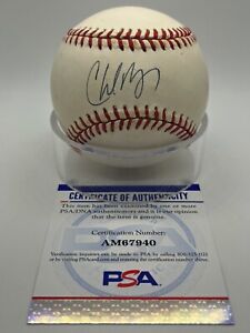 Charles Nagy Indians Padres Signed Autograph OMLB Baseball PSA DNA *40