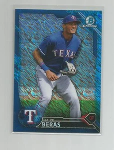Bowman Cromo 2016 JAIRO BERAS Blu Shimmer Rifrattore - Foto 1 di 1