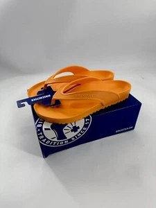NEW Birkenstock Honolulu EVA Flip-Flop Sandal Men's Orange Zinnia 12 M - Picture 1 of 5