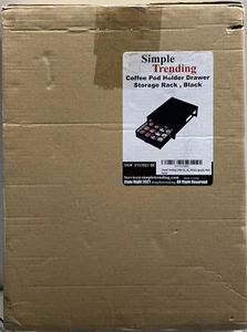 Coffee Pod Storage Drawer for K-cups & Coffee Pods, Holds 24Pods Coffee Drinkers - Picture 1 of 4