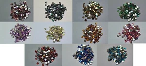 750 4mm AB Square Flat Back Rhinestone FREE UK P&P - Picture 1 of 12