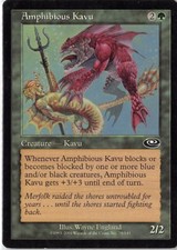 Amphibious Kavu *PLAYSET* Magic MtG x4 Planeshift SP