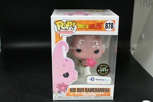 FUNKO POP DBZ KID BUU KAMEHAMEHA #878 GITD CHASE GALACTIC TOYS EXCLUSIVE NIB