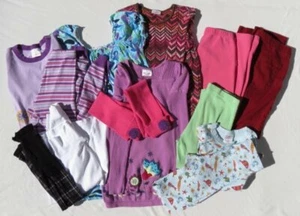 11-teiliges Paket HANNA ANDERSSON Kleid Leggings Tops Schlafanzüge Mädchen 140 150 160 11 13 Jahre - Bild 1 von 12
