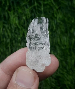 Natural Etched Quartz Crystal With Unique Formation From Himalayan Mountains.  - Picture 1 of 9