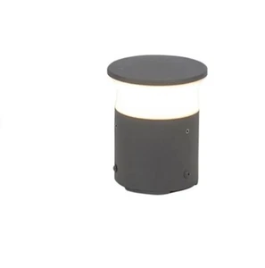 QAZQA Moderne Außenleuchte Dunkelgrau 12 cm inkl. LED - Bild 1 von 2