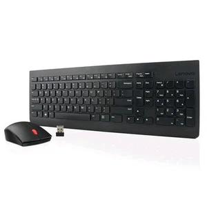 Lenovo 510 Wireless Keyboard and Mouse Combo Ergonomic Spill Resistant Design - Afbeelding 1 van 5