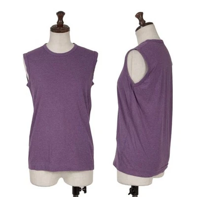 Camiseta sin mangas tricot COMME des GARCONS color algodón talla S-M (K-150634) Foto 1 de 4