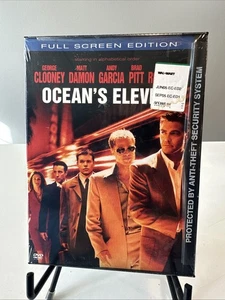 OCEAN'S ELEVEN (DVD-2001 Brand New Factory Sealed Clooney Damon Snap case Warner - Picture 1 of 3