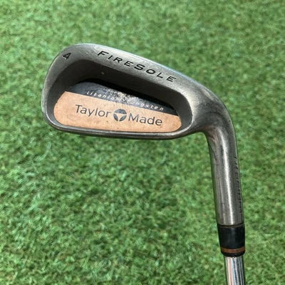 TaylorMade Firesole 4 Iron Titanium Tungsten RH Steel Rifle R-80 Shaft Golf Club - Image 1 of 4