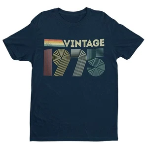 Camiseta Vintage 1975 50 Cumpleaños Retro 50 Años Idea de Regalo para Fiesta 2025 - Imagen 1 de 12