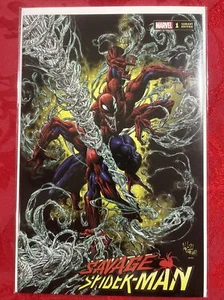 VESTIDO COMERCIAL EXCLUSIVO SAVAGE SPIDER-MAN #1 KYLE HOTZ LTD - Imagen 1 de 6