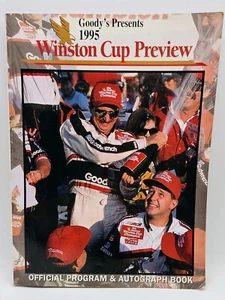 1995 Winston Cup Official Program - Signed by Dale Earnhardt - Picture 1 of 4