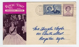 New Zealand 1953 Royal visit By the Queen FDC 1er jour /L4971 - Picture 1 of 1