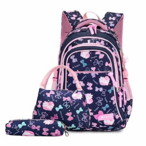3 Stück wasserdichte Mädchen Schulranzen für Jugendliche Rucksack Schultertasche Backpack - Bild 1 von 10