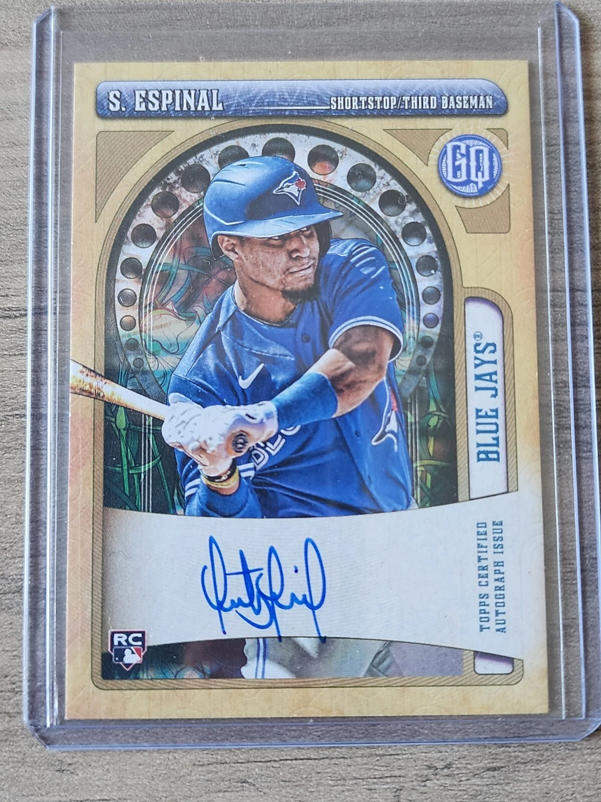2021 Topps Gypsy Queen - Autographs  #GQA-SE Santiago Espinal  (AU, RC)